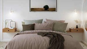 High Quality Hot Selling Hanging <b>Wall</b> <b>Mounted</b> Bedside <b>Table</b> Acacia/Mango Nightstand Custom Wood Bedside <b>Table</b> for Bedroom - Product Image 3