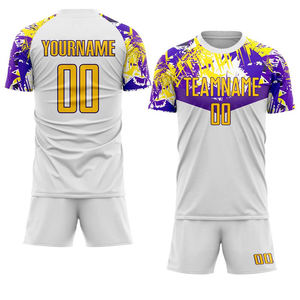 Servicios OEM 100% poliéster transpirable y cómodo desgaste de fútbol al por mayor uniforme de entrenamiento de fútbol - Product Image 1