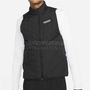 Custom Logo Men Puffer Vest Sleeveless Quilted <b>Body</b> <b>Warmer</b> Winter Outdoor Outer Wear Casual Breathable 2025 - Product Image 1