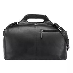 Bolsa de lona de viaje con logotipo personalizado 2024 de cuero genuino con bolsillos elegante deportivo personalizable equipo deportivo de lujo - Product Image 1