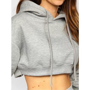 ชุดวอร์มฤดูหนาวของผู้หญิง2ชิ้นชุดวอร์มผ้าคอตตอนมีฮู้ดผ้าโพลีเอสเตอร์ออกแบบโลโก้ได้ตามที่ต้องการ - Product Image 6