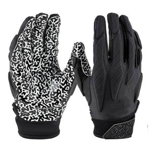 Wholesale Super Sticky American Football <b>Gloves</b> Receiver Football <b>Gloves</b> Baseball Batting <b>Gloves</b> with High Grip <b>Silicone</b> - Product Image 1
