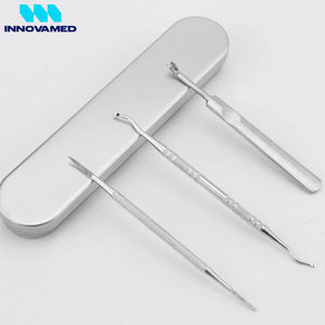 Lime et curettes manuelles pour ongles incarnés en acier inoxydable Instruments chirurgicaux pour le traitement des ongles des podiatres - Product Image 5