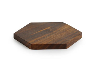 Posavasos Redondos de Madera de Sheesham Hechos a Mano, Ecológicos y Contemporáneos, Juego de 6, Absorbentes para Bebidas, Artesanía Saniya - Product Image 5