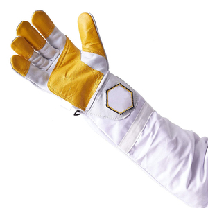 Gants de protection pour apiculteur avec manchette ventilée en maille pour les activités de plein air, gants anti-piqûres pour apiculteurs - Product Image 1