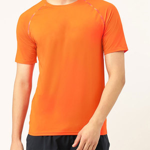 Camiseta Deportiva Ajustada de Algodón Negra Personalizada al por Mayor, Nueva Llegada, para Hombre, Corte Slim Fit, para Chico - Product Image 1