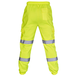 Pantalon de sécurité entièrement personnalisé avec haute visibilité Pantalon de sécurité Vêtements de travail réfléchissants Pantalon imperméable - Product Image 4