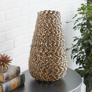 Ensemble de vases en métal de bonne qualité de couleur noire élégante avec une forme géométrique moderne et un design élégant pour une décoration intérieure élégante - Product Image 4