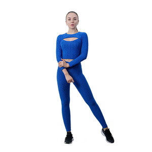 Nuevo estilo Oem Mujeres Conjunto de yoga sin costuras Superventas Venta caliente Mujeres Gimnasio/CONJUNTO DE YOGA Ropa de gimnasio de alta calidad Transpirable Personalizar - Product Image 1