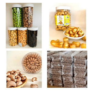 Viet Nam Noix de cajou Binh Phuoc Rôti à l'usine marque Hiva noix de cajou W320 W240 Croustillant délicieux 500g Prix bon marché à l'exportation - Product Image 5