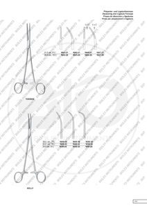 BIOLEX Top vente obstétrique et gynécologie KOCHER pince délicate Rumel dissection et Ligature pince en acier inoxydable - Product Image 5