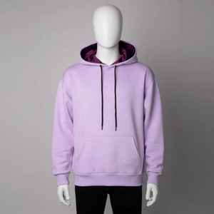 Sudadera con Capucha Personalizada de Satén Estampado para Invierno, Corte Regular, 100% Algodón, Unisex, Tallas Grandes, Sudaderas para Hombre - Product Image 2