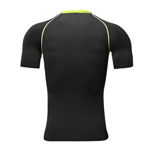 2024 camisas de compresión de alta calidad para hombres, alta elasticidad, manga corta, secado rápido, entrenamiento para hombres, nuevo - Product Image 2