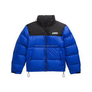 High Street 2025 Chaqueta acolchada de invierno transpirable impermeable para hombre con diseño de logotipo frontal con capucha personalizado - Product Image 1