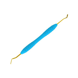 Spatule dentaire universelle 1,5-2,0 mm en acier inoxydable, instrument de restauration à double extrémité, poignée ergonomique, outil de remplissage dentaire - Product Image 4