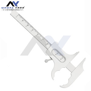 Calibrador Boley de 0 mm a 100 mm, 16.0 cm, Instrumento de Diagnóstico Quirúrgico, Herramienta de Medición Hecha de Acero Inoxidable de Alta Calidad - Product Image 3