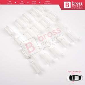 BWR5500 10 pièces support de réparation de lève-vitre Clips d'insertion porte avant gauche ou droite pour Toledo MK4 Skoda Rapid 2013-2019 - Product Image 5