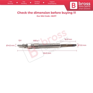 BGP7 1 Piece <b>Heater</b> Glow <b>Plugs</b> GX124 059963319A GN008 for - Product Image 5