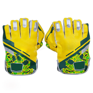 Guantes de cuero para hombre Cricket Keeper, cómodos guantes duros a prueba de golpes para mantener el pulgar - Product Image 3