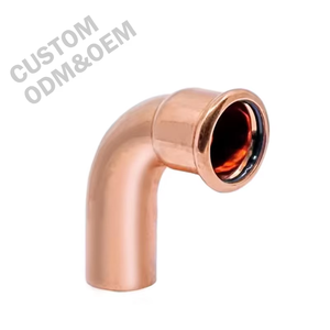 โรงงานขายส่งแบรนด์ Betterway ข้อต่อทองแดงแบบกดรุ่น M สำหรับระบบประปาและท่อแก๊ส - Product Image 1