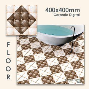 Azulejos de Cerámica Digitales de 400x400 mm para Interiores, Acabado Brillante Rústico Mate, Azulejos para Pisos de 16x16 Pulgadas - Product Image 6