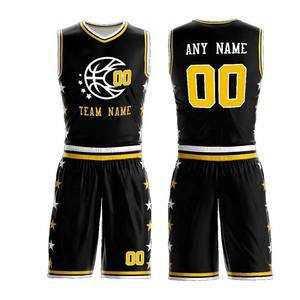 Custom Team Basketball Uniform Customized Design Uniform Wholesale Good Quality Quick Dry 100% Polyester Basketball Uniform Sets - Product Image 6