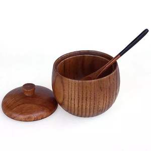 Classic Handmade Wooden Spice <b>Jar</b> Box for Kitchen Top Trending Product FromIndian manufacturer - Product Image 2