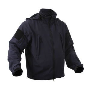 Chaqueta Softshell transpirable para primavera y otoño, chaqueta Softshell de manga larga con cremallera - Product Image 5