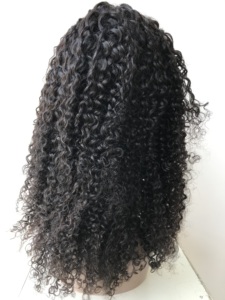 Top Quality 20" Inch Kinky Bob Curly Machine Double Weft Wholesales Virgin Single Donor Cuticle Aligned Raw Cambodian Human <b>Wigs</b> - Product Image 5