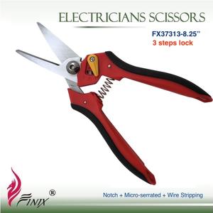 Tijeras de Electricista de Alta Resistencia FINIX de 6.25 Pulgadas, 3 en 1, Multifunción, Pelacables, Crimpadora, Cortadora de Cables, Acero Japonés de Alto Carbono de Primera Calidad - Product Image 4