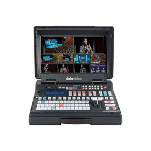 NUEVO Estudio Móvil 4K ORIGINAL Da ta-video H-S-40 0 0 con 8 Entradas y Monitor LCD Integrado de 17.3 Pulgadas - Product Image 1