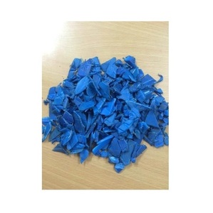 Déchets/flocons de tambour bleu HDPE recyclés à vendre au prix le moins cher - Product Image 2