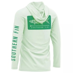 Sweat à capuche à manches longues pour hommes, vente en gros, Sublimation, Protection de pêche, séchage rapide - Product Image 4