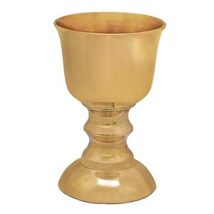 Unique Modern Eco-Friendly Brass Drinking <b>Goblet</b> Wine Chalice Perfect Gift for Collectors - Product Image 4