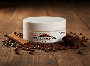 Coffee <b>Body</b> <b>Scrub</b> 150ml – Smoothing & Firming, Nourishing Exfoliator, Pre-Wrap Care - Product Image 4