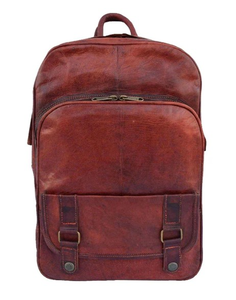 Sac à dos tendance élégant et ergonomique pour hommes, sac de rangement en cuir durable avec design confortable, fournisseur indien à bas prix - Product Image 1