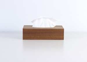 Luxury Walnut Tissue <b>Box</b> | Wooden <b>Paper</b> Holder for Bathroom & Living Room | Modern Desktop <b>Storage</b> Case | Home Decor Organiser - Product Image 5