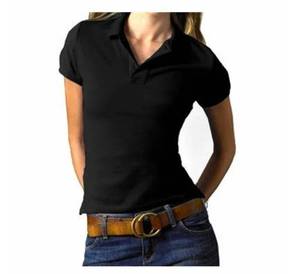 T-shirts décontractés de qualité supérieure avec col rond à manches courtes pour femmes et filles de toutes tailles pour femmes - Product Image 1