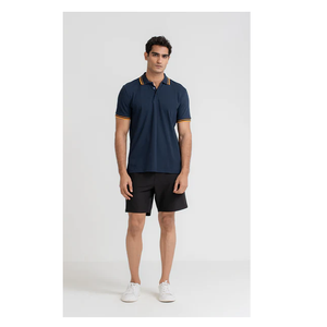 Comprar Polo básico clásico de calidad premium Camiseta de Jersey de ajuste clásico para hombre - Product Image 2