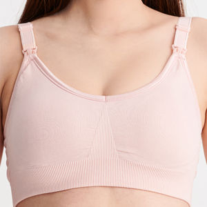 Bmama Premium Quality Pure Cotton Maternity Pregnancy Bra Seamless & Full Support <b>Nursing</b> Bra with <b>Sexy</b> Style High Comfort - Product Image 1