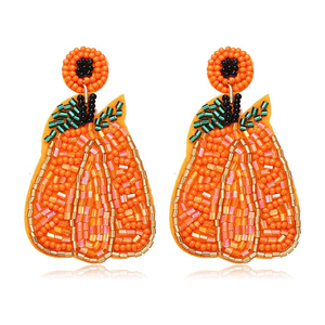 2025 mejores pendientes de cuentas de Halloween para mujeres y niñas pendientes de Cosplay chapados en oro únicos proveedor indio joyería única - Product Image 3