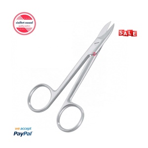 กรรไกรตัดลวดผึ้งสแตนเลส (ทื่อ/ทื่อโค้ง) ขนาด10ซม./4 "เยอรมัน - Product Image 4