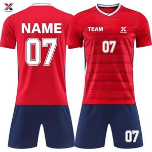 Camiseta de Fútbol Resistente, 100% Poliéster, Tejido Transpirable, Manga Corta, Unisex, para Adultos, Entrenamiento y Partidos, Precio de Fábrica al por Mayor - Product Image 4