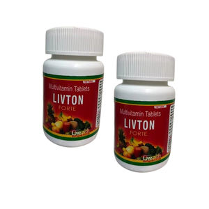 Nuevas tabletas multivitamínicas de hierbas Livton Forte para niños, suplemento de cuidado de la salud de fabricación india a bajo precio - Product Image 1