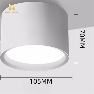 Moderne 9W 12W 18W Indoor Plafond Ijzeren Cilinder Downlight Dimbaar Oppervlak Mount Hanger Voor Thuiskantoor - Product Image 3