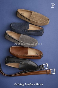 Mocasín de conducción de cuero con borlas, cómodo, transpirable, Primavera, plantilla de PU, zapatos de hombre Premium, zapatos perfectos para todos los días, suela alta - Product Image 5
