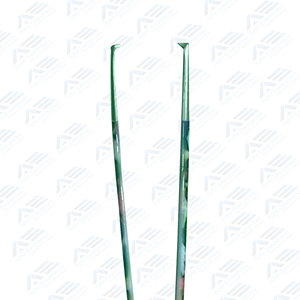 Pinzas de agarre quirúrgicas de acero inoxidable con mandíbulas estrechas atraumáticas, pinzas para tejidos con clip dentado, accionamiento manual - Product Image 2