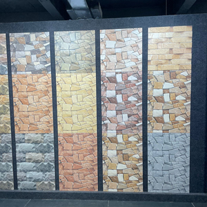 3D Wall and Floor Tiles Interior Glazed Ceramic 400x400mm Sale Metallic Acid Surface Unit Family Color Feature Material <b>Water</b> - Product Image 1