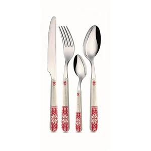 Stainless Steel Flatware Ideal <b>Kitchen</b> Tabletop Cafe Home <b>Gold</b> Color Plated Finished Cutlery Designer Handle Set Of 5 Products - Product Image 2