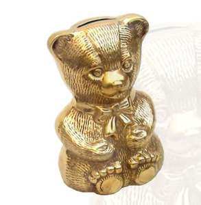 Haute qualité en laiton artisanat Figurine bébé canard ensemble pour la décoration intérieure en laiton sculpté à la main Table paire décorative pour le baptême - Product Image 2